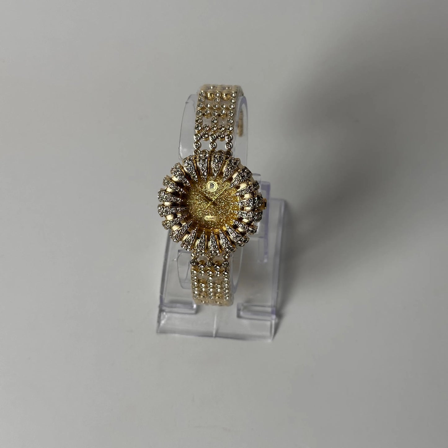 Women’s Gold Crystal Watch