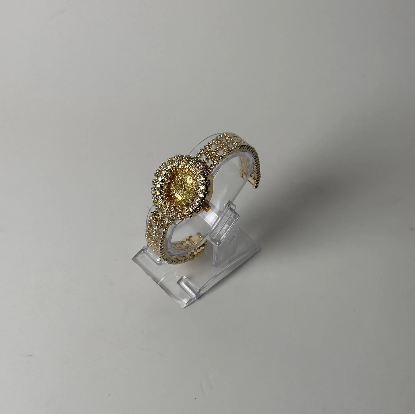 Women’s Gold Crystal Watch